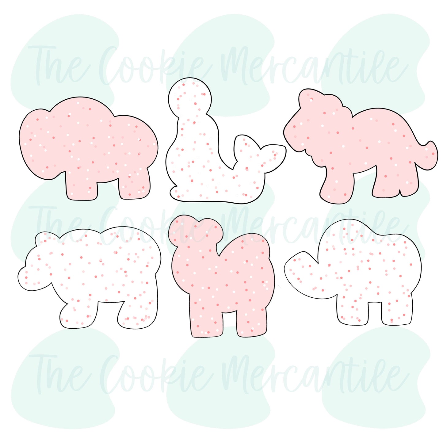 Wild about you [Frosted Animal Cookies] - Cookie Cutters