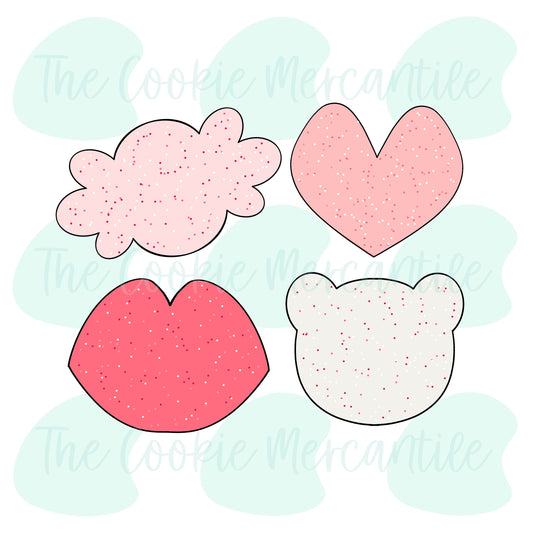 Frosted Valentine's - Cookie Cutters