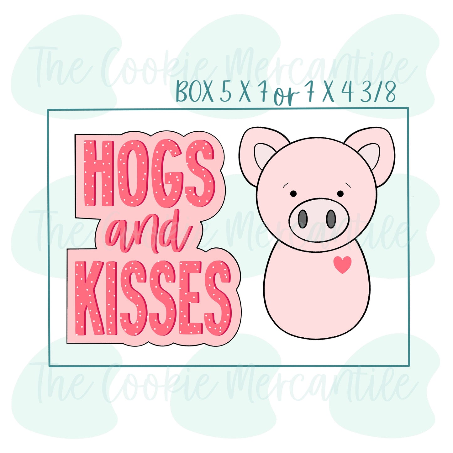 Hog 2 Piece Set - Cookie Cutter
