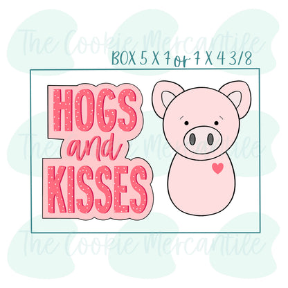 Hog 2 Piece Set - Cookie Cutter