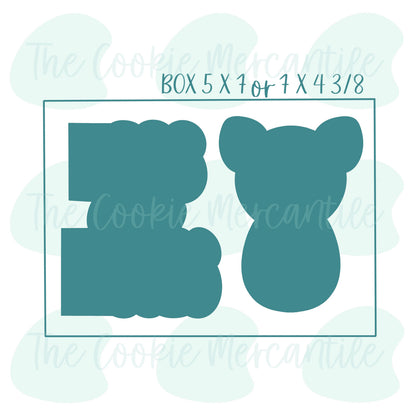 Hog 2 Piece Set - Cookie Cutter