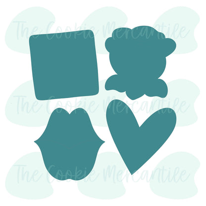 Happy Valentine's Day [Valentine's Day Set] - Cookie Cutters