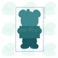 Girly Bear 3 Piece Set - Cookie Cutter