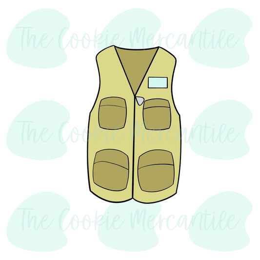 Fishing Vest [Fishing Stick Set]  - Cookie Cutter