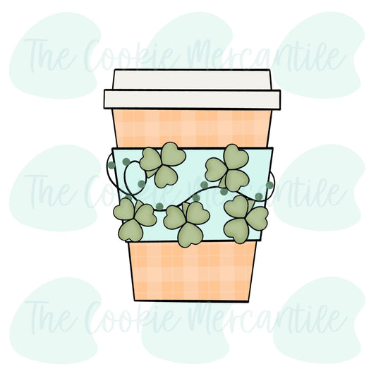 Clover Latte Cup - Cookie Cutter