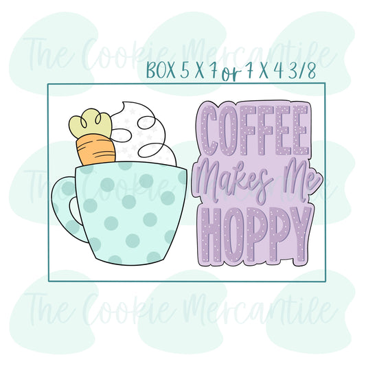 Easter Coffee 2 Piece Set - Cookie Cutter