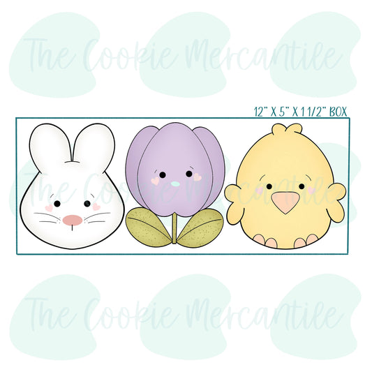 Easter 3 Piece Set - Cookie Cutter