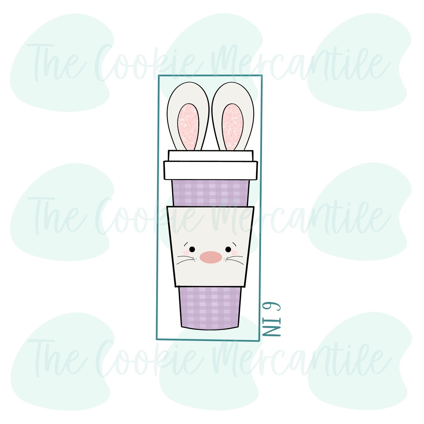Skinny Bunny Latte Stick  - Cookie Cutter