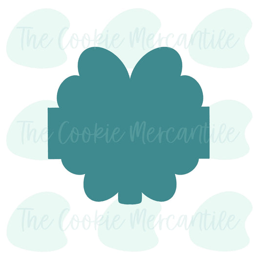 Clover Banner - Cookie Cutter