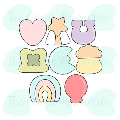 Charms Set [cutout] - Cookie Cutters