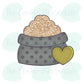 Pot of Gold Heart - Cookie Cutter