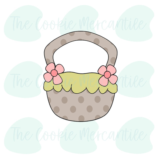 Tall Easter Basket [Spring Day 3 Piece Set] - Cookie Cutter
