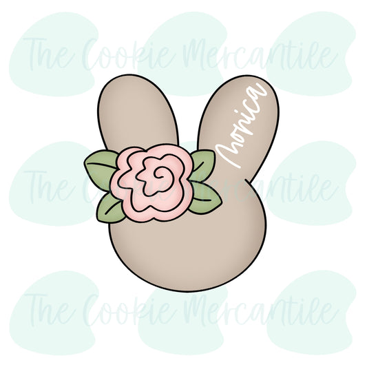 Floral Bunny 2024 - Cookie Cutter