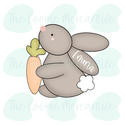 Carrot Bunny 2024 - Cookie Cutter