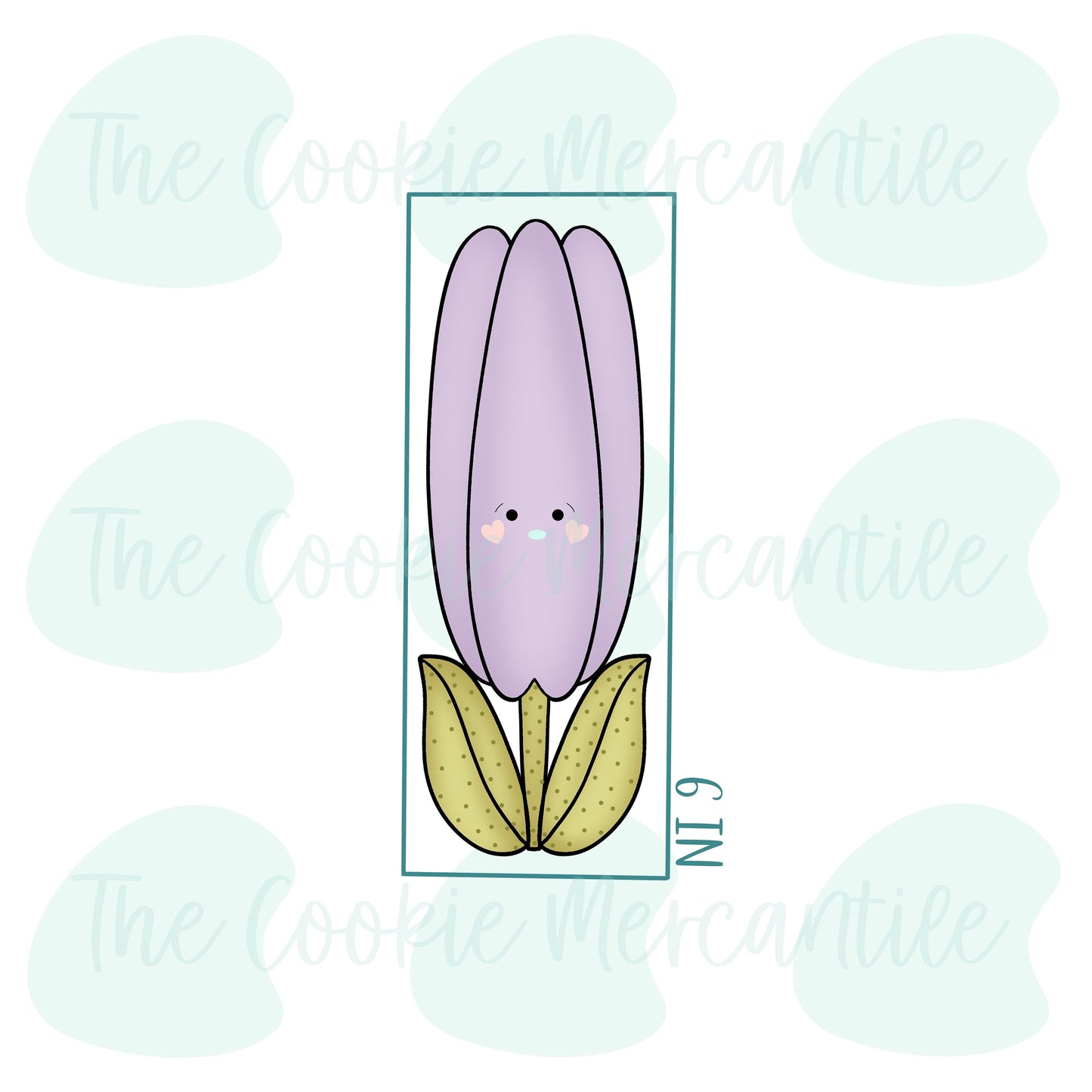 Skinny Tulip Stick  - Cookie Cutter
