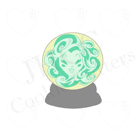 Madame Leota Crystal Ball   - Cookie Cutter