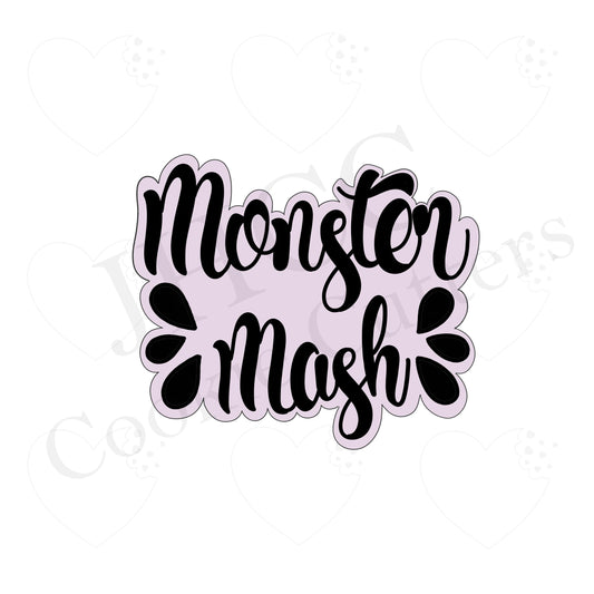 Monster Mash Plaque   - Cookie Cutter