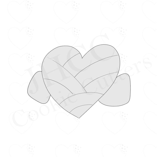 Mummy Heart - Cookie Cutter