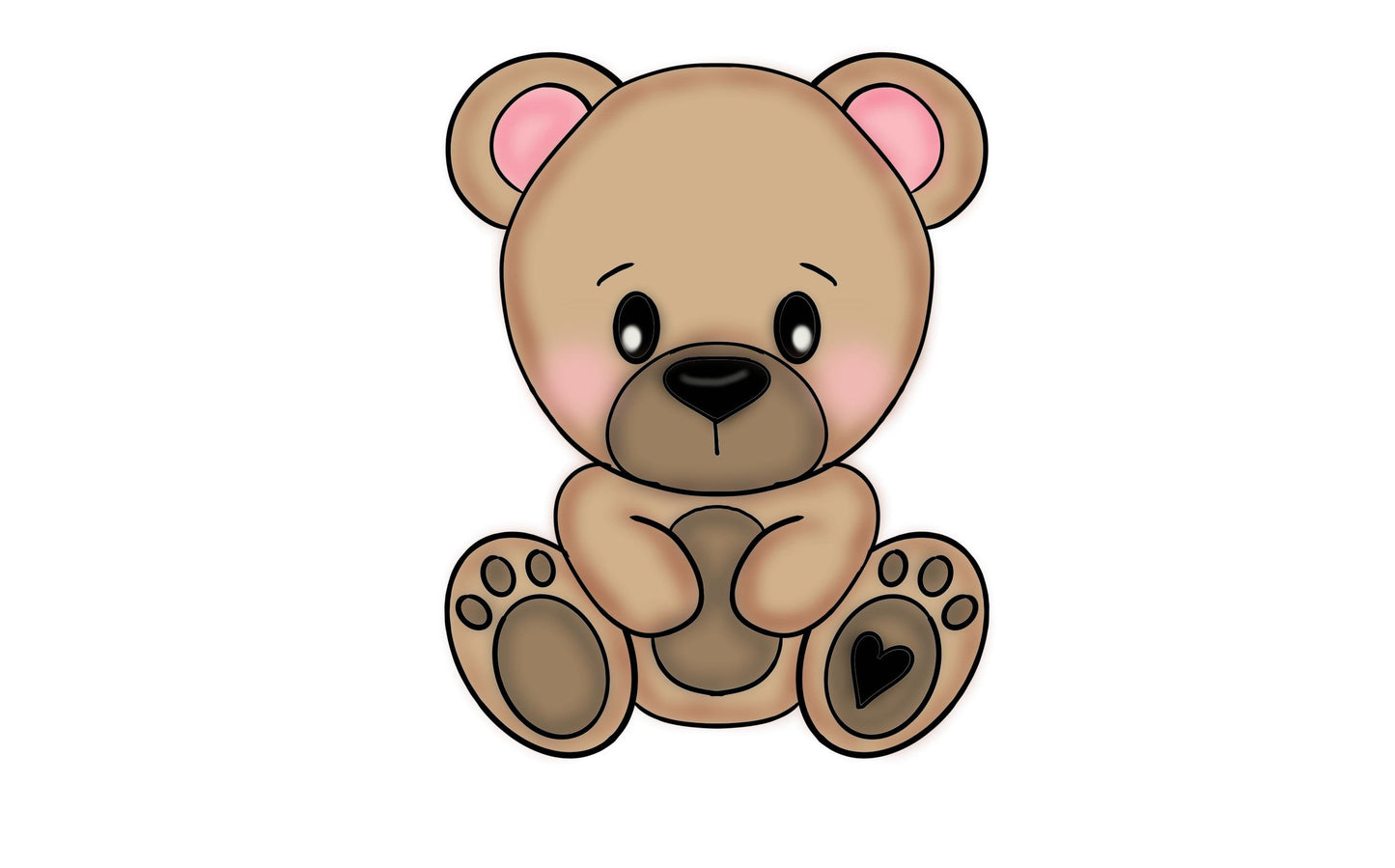 baby bear cookie cutter