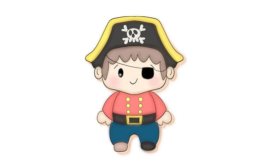 Pirate Boy cookie cutter