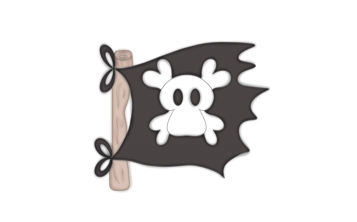 pirate flag cookie cutter