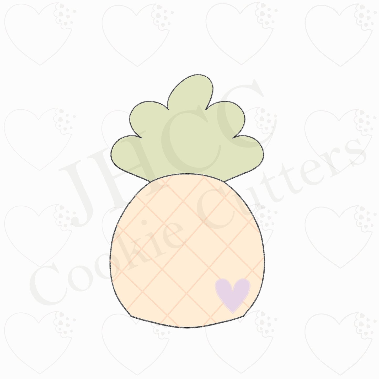 Pineapple - Cookie Cutter