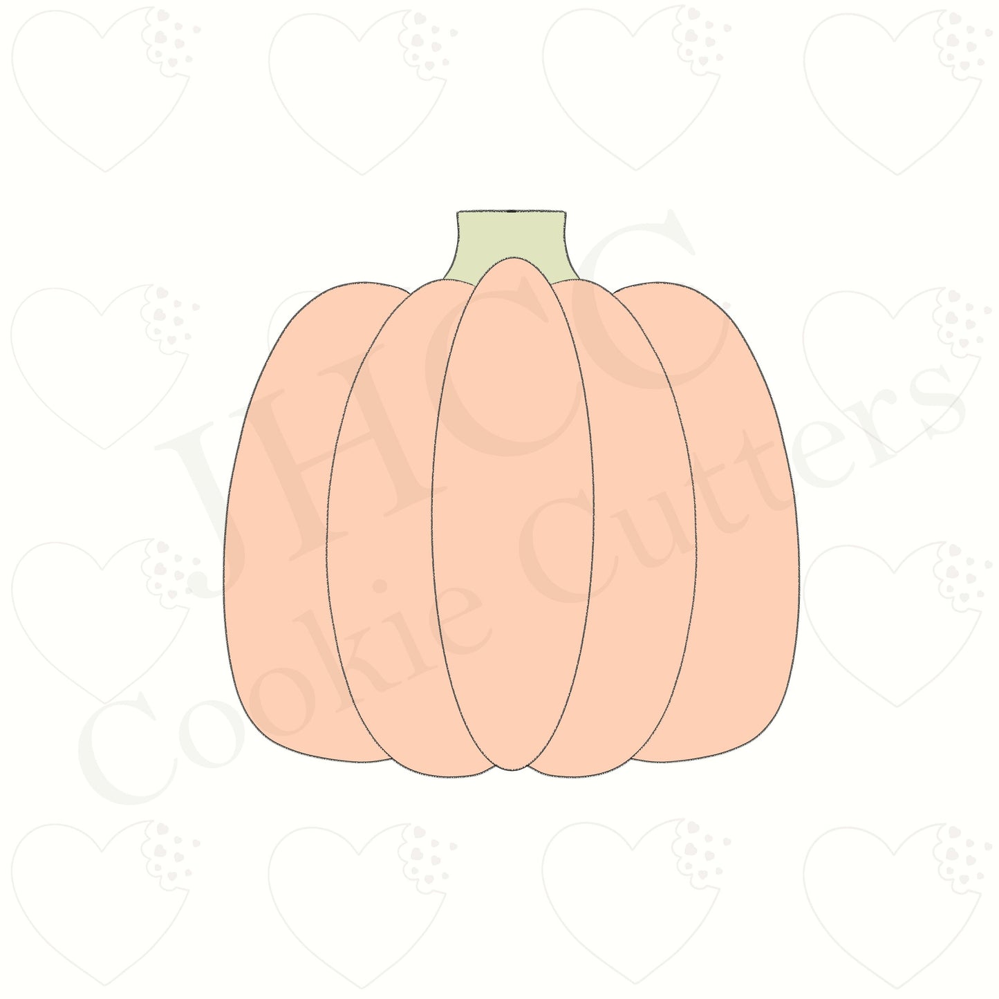 Halloween Candy Pumpkin - Cookie Cutter