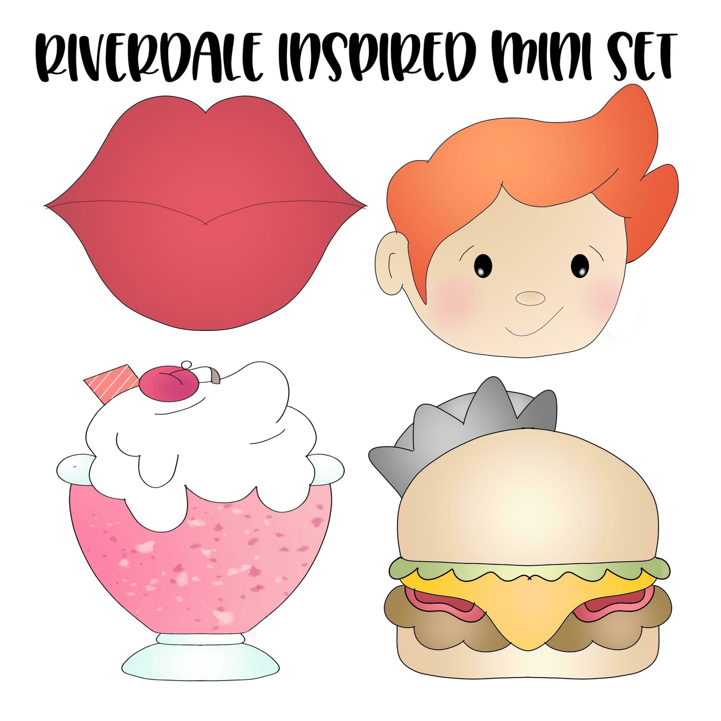 Riverdale Mini Cookie Cutter Set