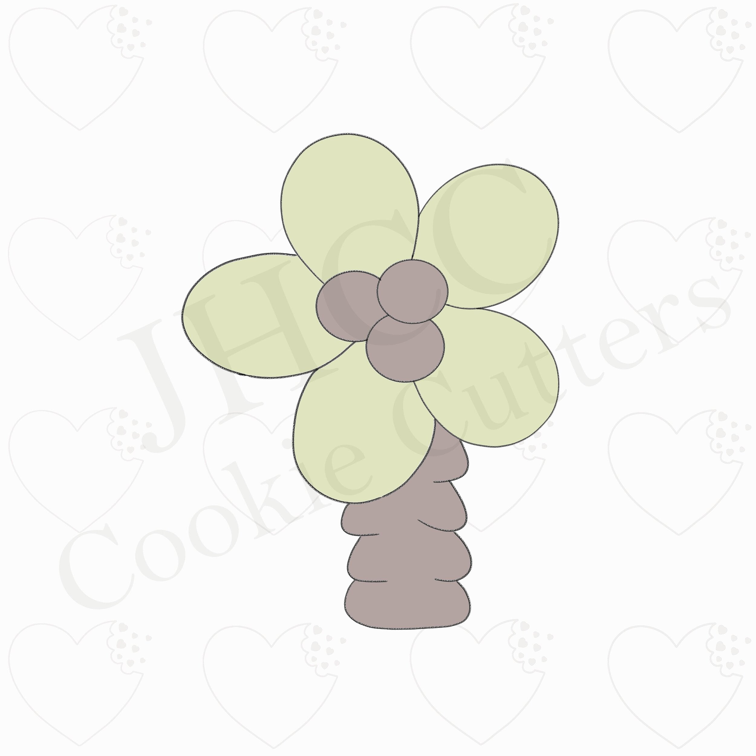 Benji Palm Tree - Cookie Cutter – The Cookie Mercantile