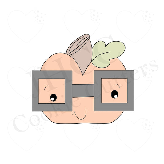 Nerdy Pumpkin - Cookie Cutter