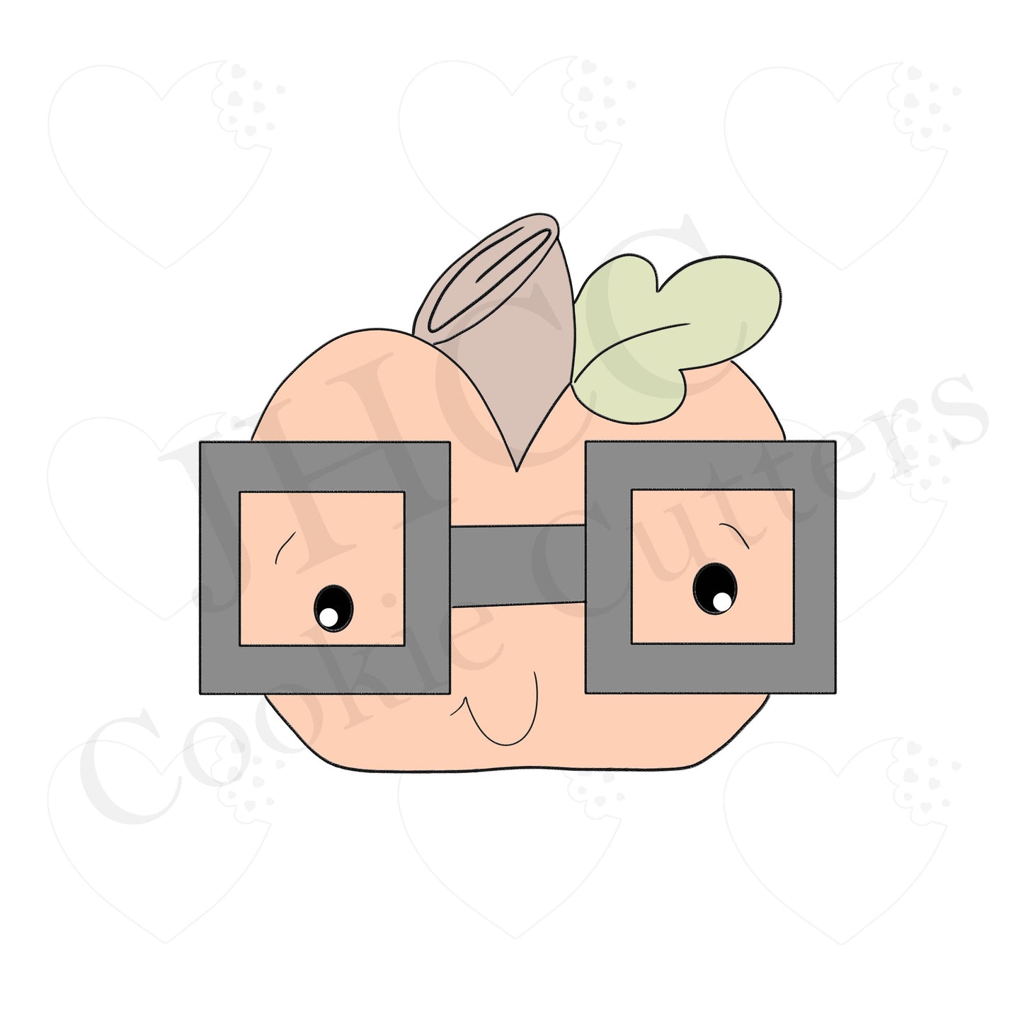 Nerdy Pumpkin - Cookie Cutter